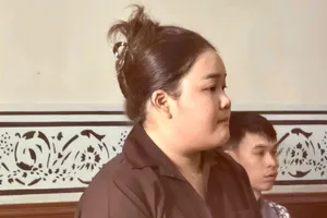 Bị cáo Trần Thị Thu Thảo tại tòa. Ảnh: SONG MAI
