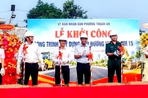 Phường Thuận An đầu tư hơn 331 tỷ đồng xây mới đường Hưng Định 15