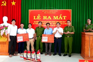 Xã Ngãi Giao ra mắt “Tổ liên gia an toàn PCCC”