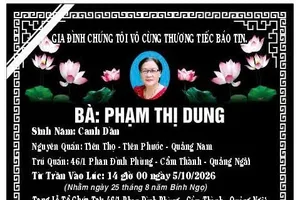 Tin buồn