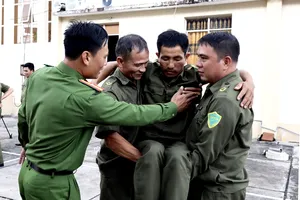Xã Long Điền nâng cao kỹ năng ứng phó cháy nổ từ cơ sở