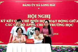 Các đơn vị tham gia ký kết Quy chế phối hợp