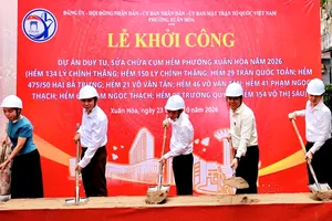 Phường Xuân Hòa đầu tư gần 9,5 tỷ đồng cải tạo 10 tuyến hẻm