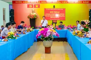 Hội nghị có sự tham dự của đại diện Công an xã, Phòng Kinh tế và đông đảo đại diện doanh nghiệp, hộ kinh doanh địa phương.