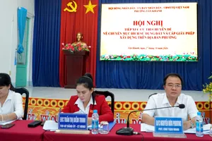 Không để người dân đi lại nhiều lần khi xin cấp giấy phép xây dựng 