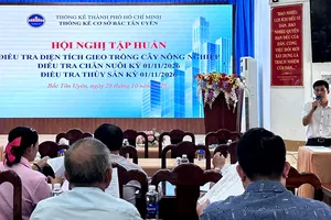 Triển khai rộng rãi đợt thống kê về nông nghiệp và nuôi trồng thủy sản