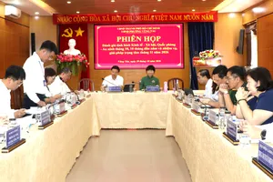 Phường Vũng Tàu tổ chức họp đánh giá tình hình kinh tế - xã hội 10 tháng và triển khai nhiệm vụ trọng tâm tháng 11