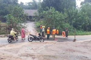 Bão số 12 gây mưa lớn, chia cắt nhiều khu vực ở Đắk Lắk