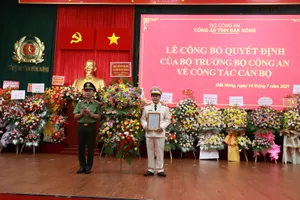 Đắk Nông có tân Giám đốc Công an tỉnh