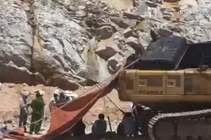 Hiện trường nơi xảy ra vụ việc