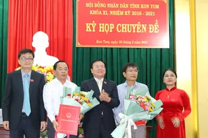 Ông Nguyễn Ngọc Sâm được bầu giữ chức Phó Chủ tịch UBND tỉnh Kon Tum