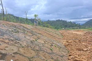 Vụ Kè chống sạt lở bị sạt lở: Đã khắc phục hư hỏng 