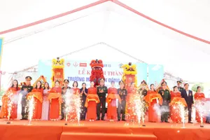 Quảng Ngãi: Khánh thành trường mầm non cho 200 trẻ vùng biên