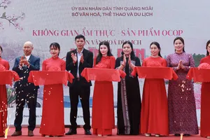 Quảng Ngãi: Khai mạc không gian ẩm thực và sản phẩm OCOP