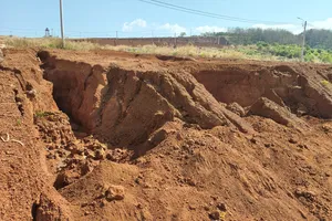 Quảng Ngãi: Sạt lở nặng tại dự án bố trí dân cư xã Ia Tơi 