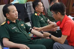 Gia Lai: Binh đoàn 15 hiến máu tình nguyện, bổ sung nguồn máu cho bệnh viện