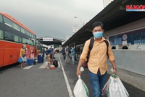 Mien Tay Bus Terminal sponsors immigrants into HCMC