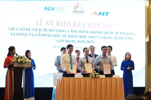 Sở Du lịch Đà Nẵng, Cảng Hàng không Quốc tế Đà Nẵng và Công ty Cổ phần Đầu tư Khai thác Nhà Ga Quốc tế ký kết Biên bản thỏa thuận về hợp tác xúc tiến phát triển đường bay
