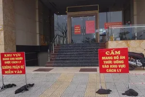 Một khách sạn được trưng dụng làm khu cách ly tại Đà Nẵng