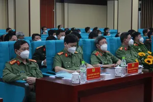 Hội thảo có sự tham gia của đại diện thuộc các đơn vị y tế trong CAND ở khu vực miền Trung – Tây Nguyên