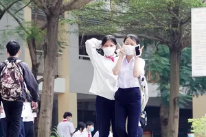 Thí sinh tự tin bước vào kỳ thi tuyển sinh lớp 10