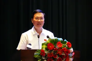 Thường trực Ban Bí thư Võ Văn Thưởng tại buổi tiếp xúc cử tri