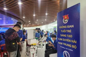 Không gian tuổi trẻ sáng tạo cụm duyên hải Nam Trung bộ. Ảnh: XUÂN QUỲNH