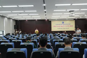 Toàn cảnh họp báo. Ảnh: XUÂN QUỲNH