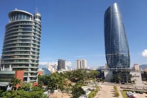 Trung tâm hành chính Đà Nẵng- nơi làm việc của các sở ngành. Ảnh: XUÂN QUỲNH