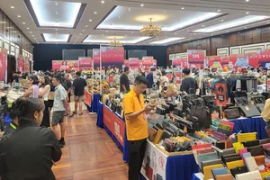 Ngày hội quy tụ hơn 300 thương hiệu lớn trong và ngoài nước. Ảnh: XUÂN QUỲNH