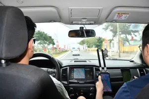 Lực lượng chức năng tiến hành truy tìm thiết bị bay không người lái xâm nhập khu vực cấm bay