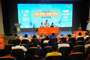 Giải thu hút 331 vận động viên đến từ 65 trường. Ảnh: XUÂN QUỲNH