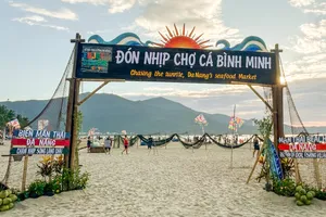 Chương trình "Đón nhịp chợ cá bình minh" diễn ra từ ngày 23 đến 25-7. Ảnh: XUÂN QUỲNH