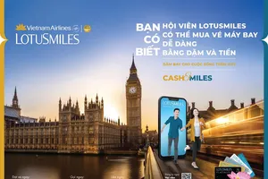 Thêm nhiều ưu đãi cho hội viên Bông Sen Vàng của Vietnam Airlines