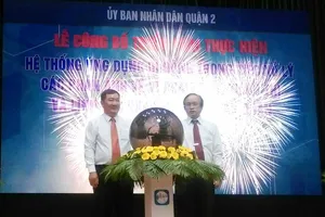 Ra mắt ứng dụng “Quận 2 trực tuyến”
