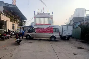 Lối vào dự án bị chắn ngang