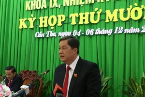 Ông Phạm Văn Hiểu, Chủ tịch HĐND TP Cần Thơ