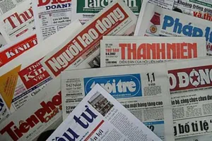 Sau quy hoạch, 9 cơ quan báo chí TP Hà Nội dừng hoạt động