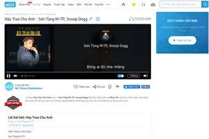 Hãy trao cho anh của Sơn Tùng M-TP trên trang nghe nhạc trực tuyến Nhaccuatui là một điểm sáng kinh doanh nhạc số