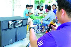 Không khó xử lý tiếng ồn karaoke loa kéo 