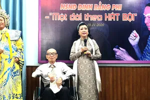 NSND Kim Cương chia sẻ những kỷ niệm trong công việc với NSND Đinh Bằng Phi