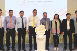 Lễ công bố giải thưởng Thương hiệu Vàng TPHCM. Ảnh: VGP/Lê Anh