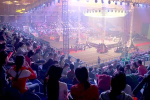 Những đại cảnh trong phim Sám hối được đầu tư nhiều tỷ đồng. Ảnh: ĐPCC