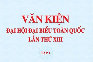 Ra mắt bộ sách Văn kiện Đại hội đại biểu toàn quốc lần thứ XIII