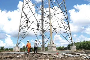 Tổng công ty Điện lực miền Nam (EVNSPC): Dốc sức hoàn thành đường dây 220kV Kiên Bình - Phú Quốc
