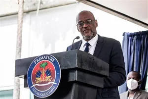 Thủ tướng Haiti Ariel Henry. Ảnh: AFP/TTXVN