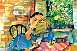 Hoa mận cuối mùa  