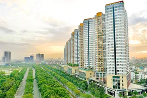 Một cụm chung cư tại TP Thủ Đức, TPHCM. Ảnh: HOÀNG HÙNG