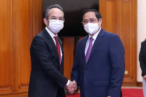 Thủ tướng Chính phủ Phạm Minh Chính tiếp Đại sứ Thái Lan tại Việt Nam Nikorndej Balankura chào xã giao - Ảnh: VGP