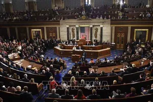 Toàn cảnh phiên họp Quốc hội Mỹ tại Washington, DC. Ảnh: AFP/TTXVN